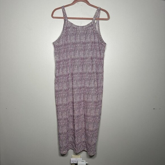 Nation LTD Pink Striped Midi Dress - Picture 9 of 9